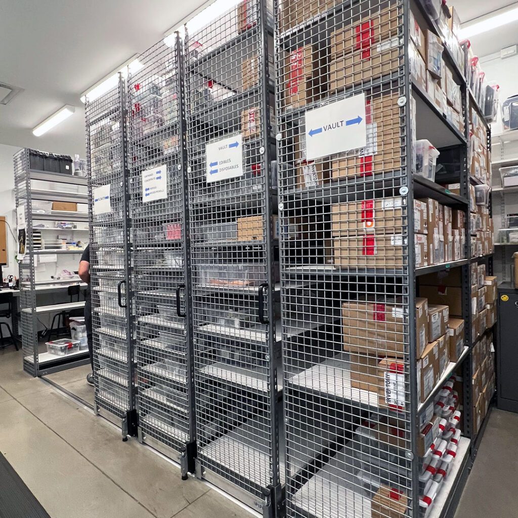 The Source Dispensary Storage