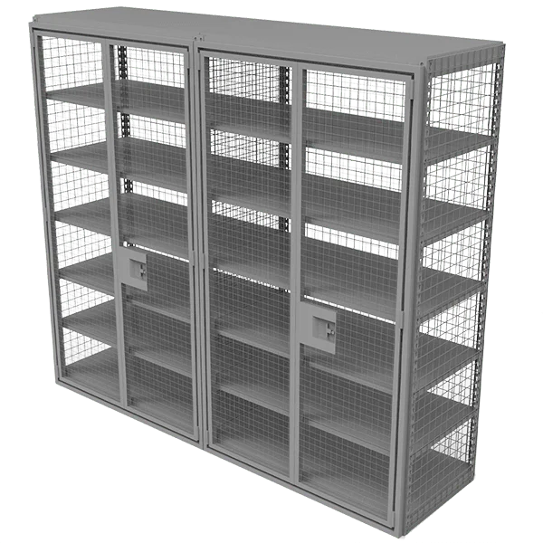 Secured Storage System for Dispensaries
