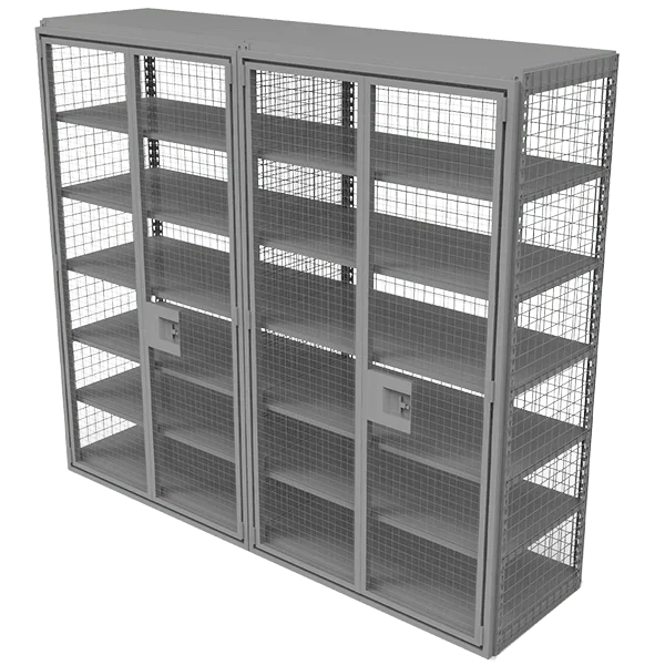 Secured Storage System for Dispensaries